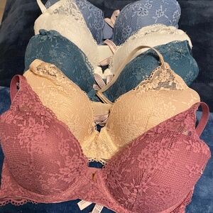 Victoria Secret Plunge Underwire 36DD lot of 5